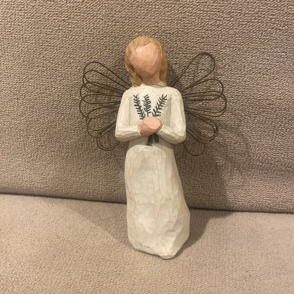 3 Willow Tree figurines Angel of Summer, Angel of Remembrance, Angels Embrace - Picture 2 of 10